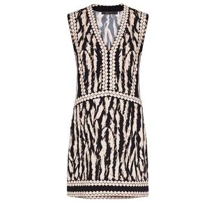 BCBG Max Bridget Animal Print Tunic Dress